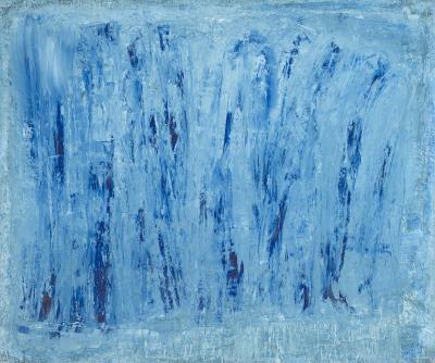 Untitled (Blue Structures) by Eberhard Goschel - Auction record, sale price, and art valuation. Compare with similar artists and explore comparable artworks.