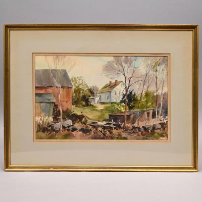 Farmhouse and Barn