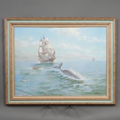 New Bedford Whaling Scene
