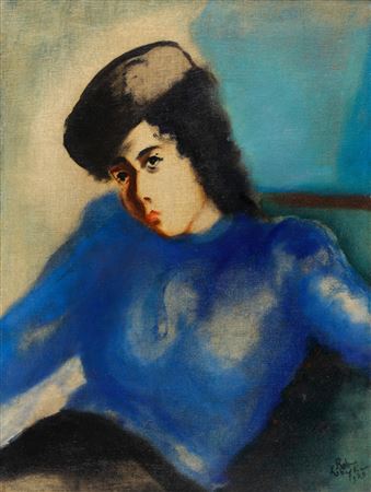 Lady in Blue