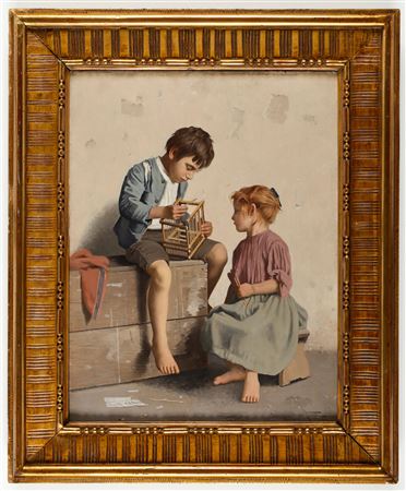 The Bird Farmer by Giulio Del Torre - Auction record, sale price, and art valuation. Compare with similar artists and explore comparable artworks.