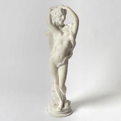 A Nymph Embracing a Herm