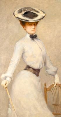 A Lady in White