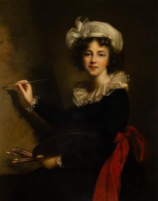 A Self-Portrait of Mme. Vigée Le Brun