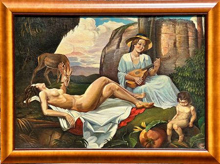 Allegorical Scene, 1948