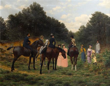 The Riding Party, 1893