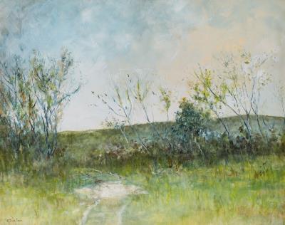 Path in a Spring Landscape