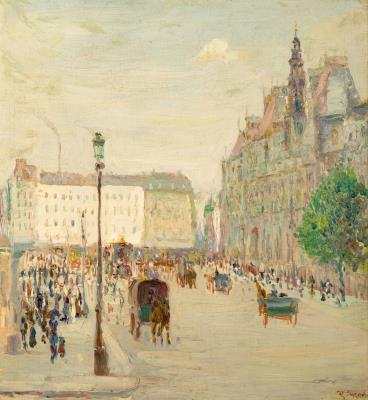 Parisan Street Scene