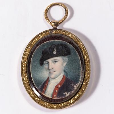 Miniature Portrait of an Officer of the Maryland Line
