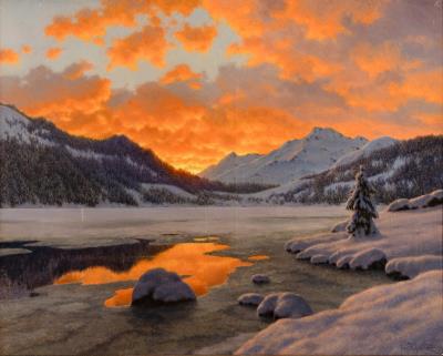 Sunset (Engadine) or Twilight of the Gods