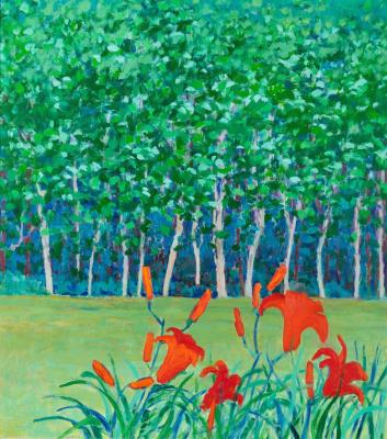 Red Lilies