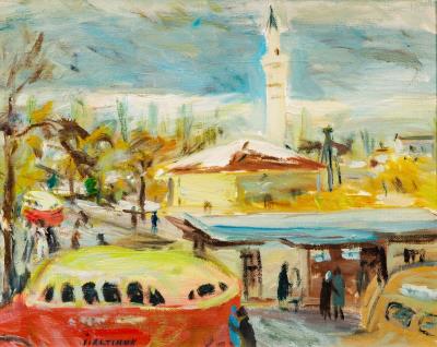Untitled (City Scene) by Ismail Altinok - Auction record, sale price, and art valuation. Compare with similar artists and explore comparable artworks.