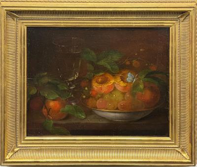 Still Life with Bowl of Fruit