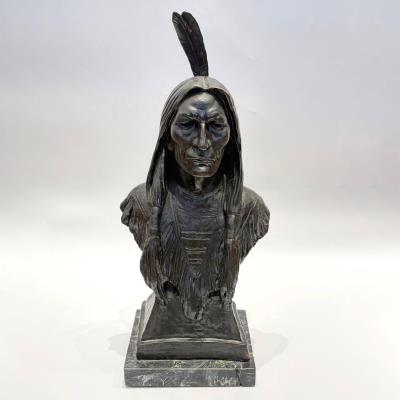 Bust of Native American