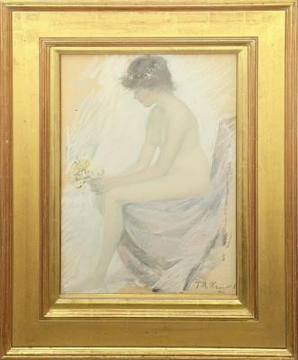 Girl with Flowers