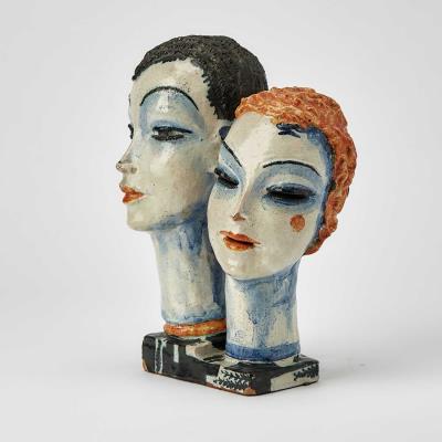 Two Heads (Double Portrait)