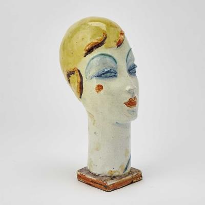 Head of a Woman with Blonde Hair
