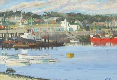 Tugs in Newlyn Harbour