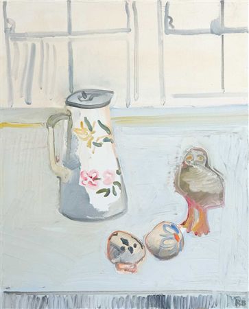 Jug with 3 Birds