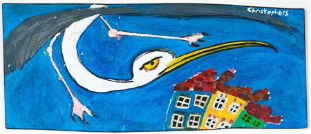 Swooping Gull