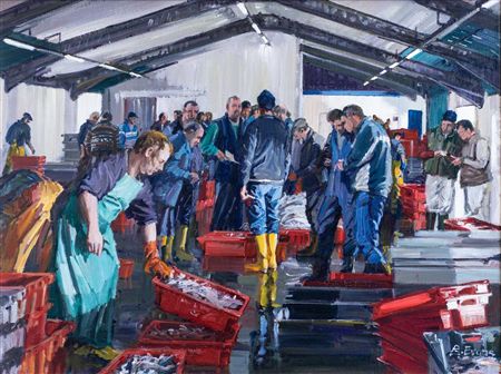 Untitled by Bernard Evans - Auction record, sale price, and art valuation. Compare with similar artists and explore comparable artworks.