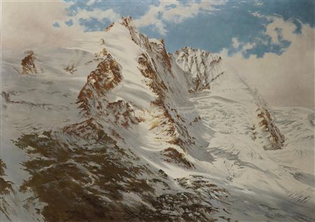 Grossglockner by Walter Boschan - Auction record, sale price, and art valuation. Compare with similar artists and explore comparable artworks.