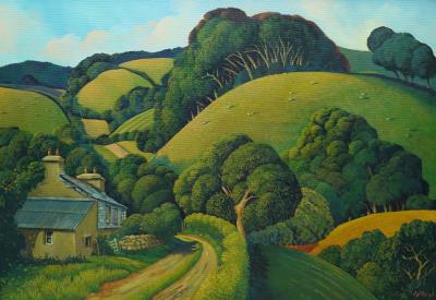 Rolling Hills by Jo March - Auction record, sale price, and art valuation. Compare with similar artists and explore comparable artworks.