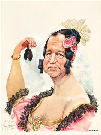 Otto Schenk as Fanny Elssler by Erich Sokol - Auction record, sale price, and art valuation. Compare with similar artists and explore comparable artworks.