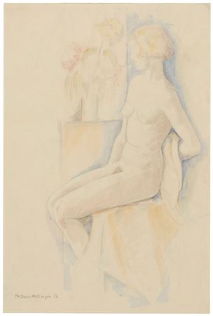 Seated Female Nude