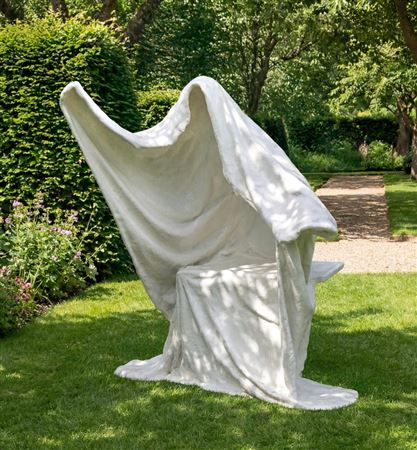 Seated figure