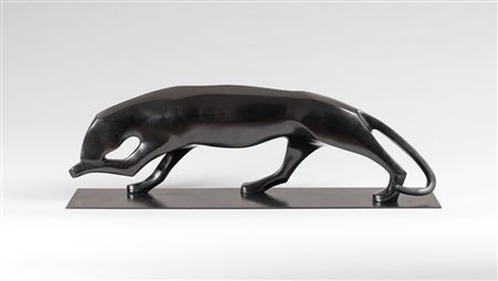 Panther by Gerard Boudon - Auction record, sale price, and art valuation. Compare with similar artists and explore comparable artworks.