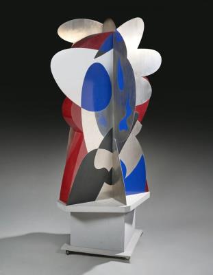 Construction N°59, circa 1995 by Roland Cabot - Auction record, sale price, and art valuation. Compare with similar artists and explore comparable artworks.
