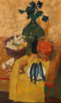 The table