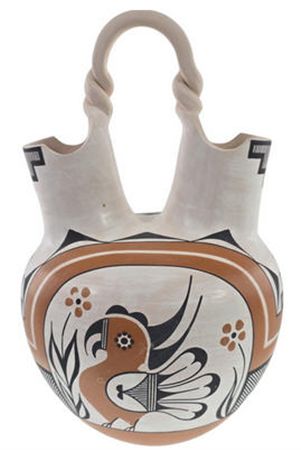 Pottery Wedding Vase