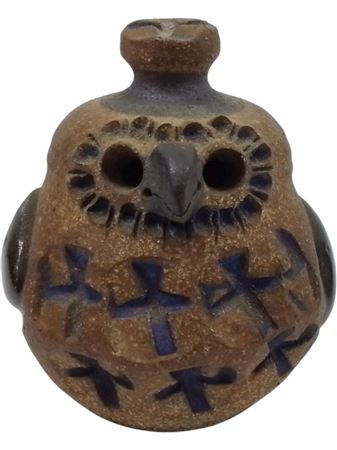 Ceramic Owl Figure