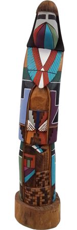 Navajo Carved Wood Kachina Doll Totem