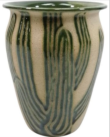 Studio Saguaro Cactus Pottery Vase