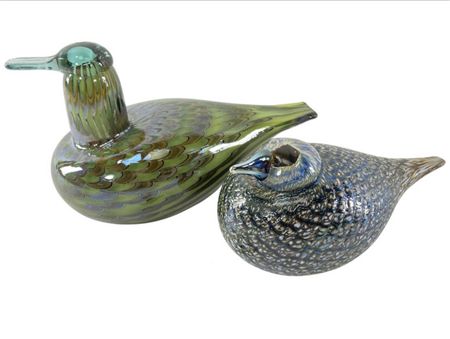 Duck And Bird Glass Art (2)