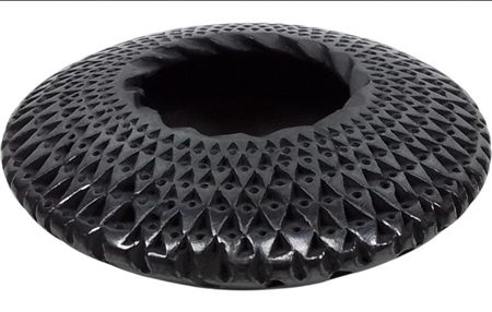 Mata Ortiz Pottery Saucer Vase