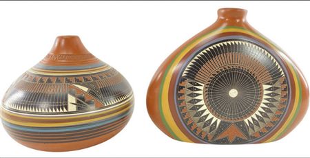 Navajo Polychrome Pottery (2)