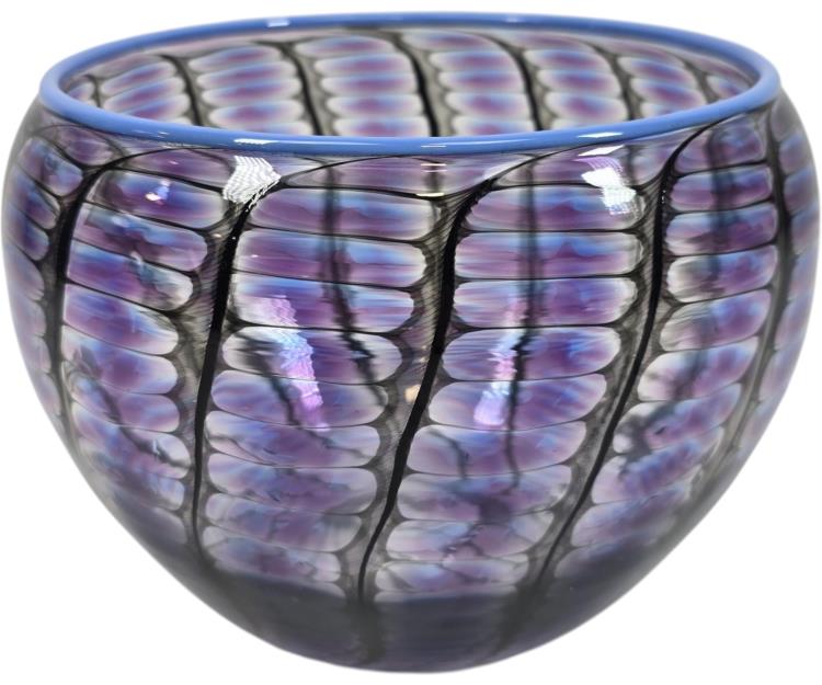 Amethyst Art Glass Vase
