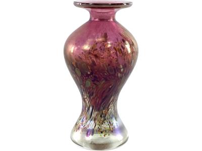 Iridescent Art Glass Vase