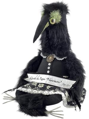 The Raven Edgar Allen Poe Doll