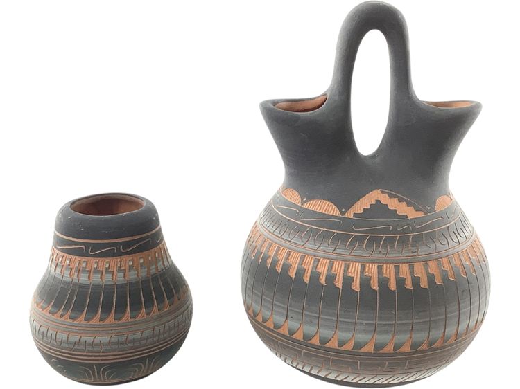 Navajo Pottery Vases (2)
