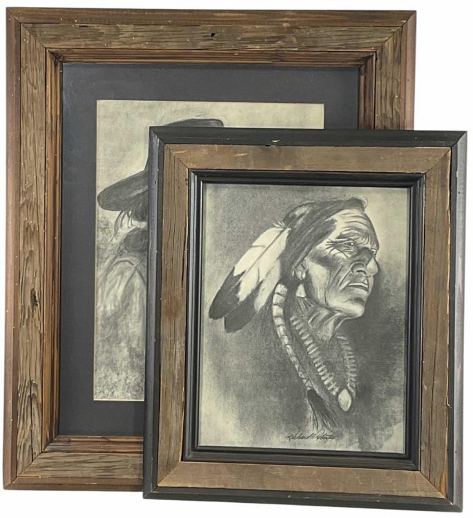 Portraits of Native American Men (2)