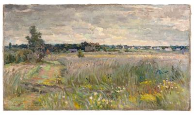 Cloudy Day by Nikolai Vassilievich Ovchinnikov - Auction record, sale price, and art valuation. Compare with similar artists and explore comparable artworks.