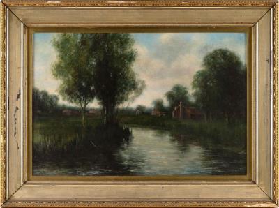 RIVERSCAPE PAINTING