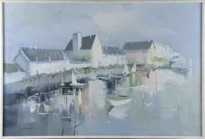 Harbor scene