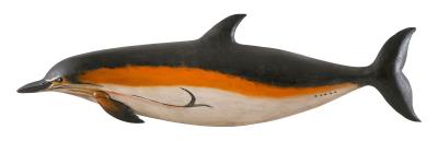 Carved Dolphin Plaque