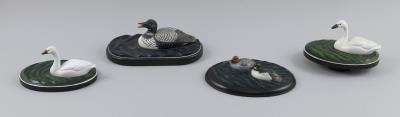 Four Miniature Bird Groups